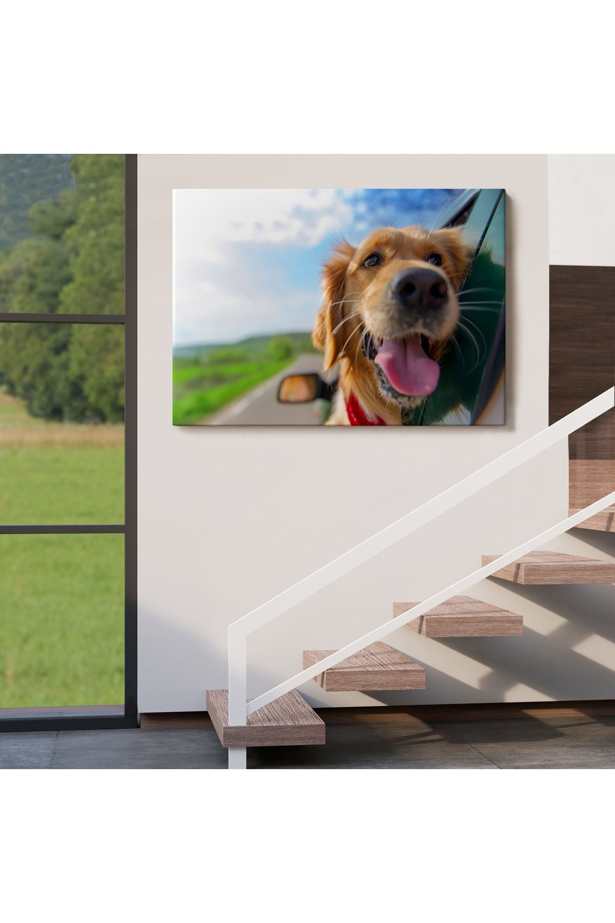 Köpek Dekoratif Kanvas Tablo 1130