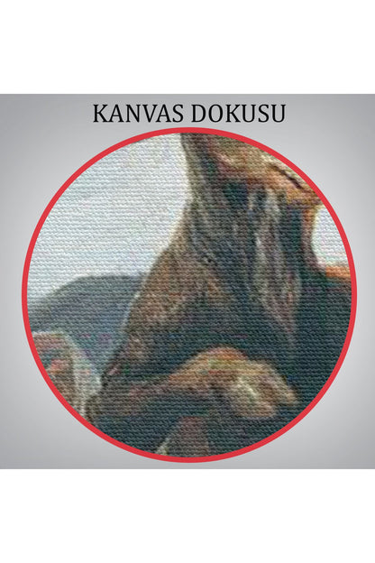 Cadılar Bayramı, Francisco Goya Cadılık Meclisi Sanatı Kanvas Tablo-5270