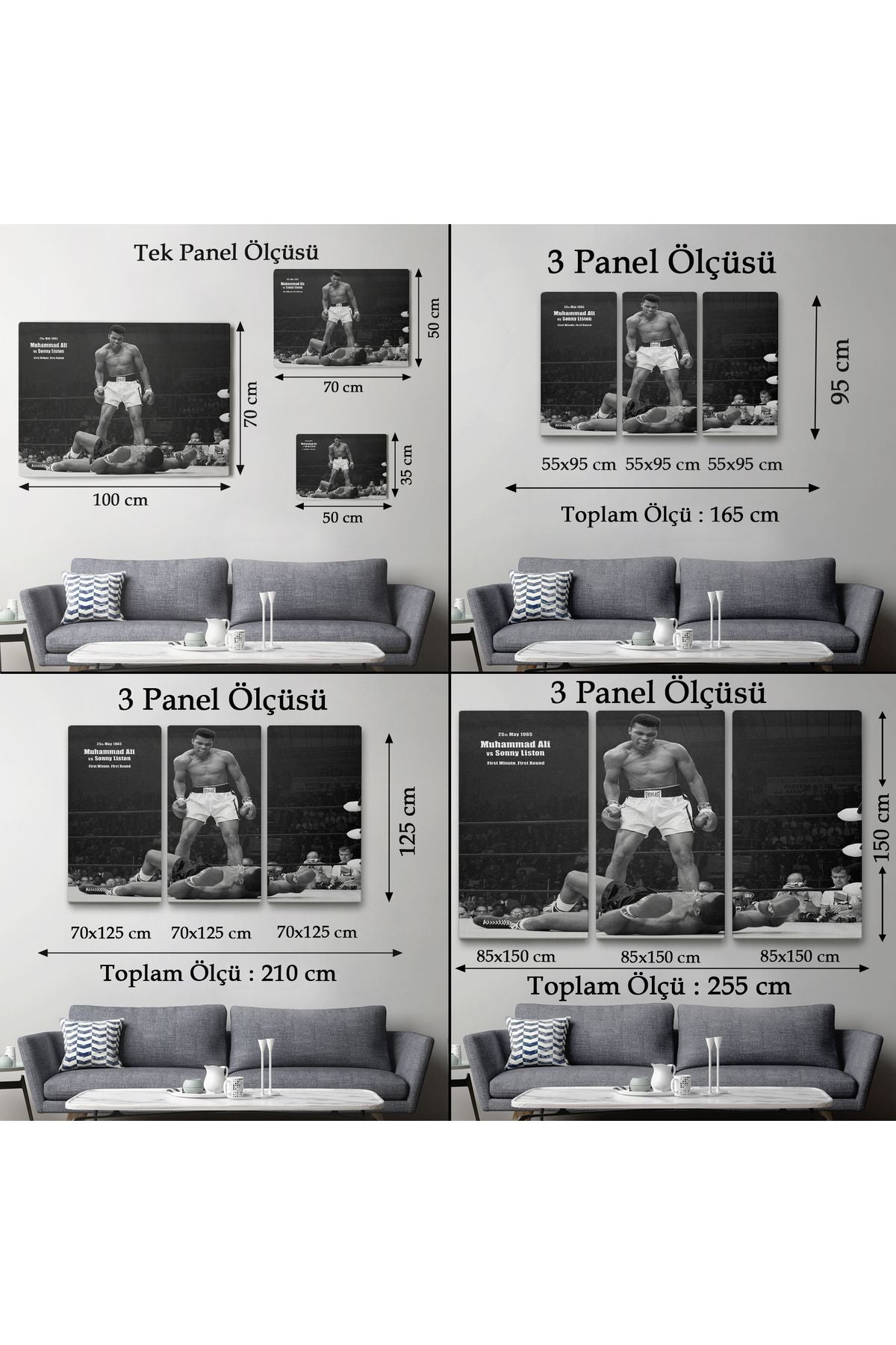 Muhammet Ali Kanvas Tablo-5035