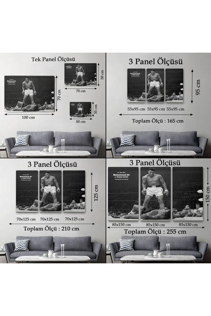 Muhammet Ali Kanvas Tablo-5035