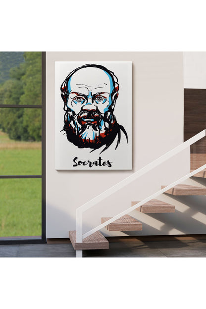 DB HG Socrates Dekoratif Kanvas Tablo-5969