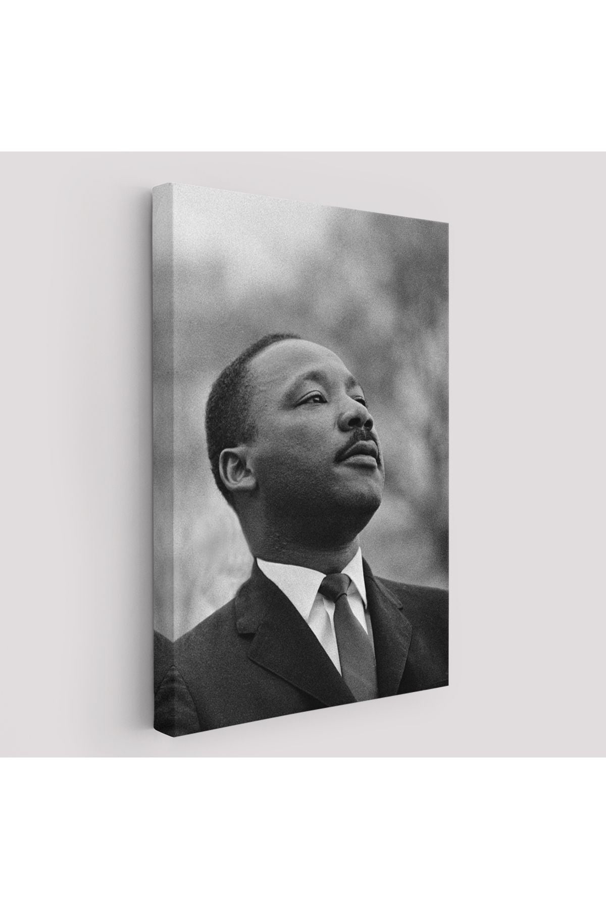Martin Luther King Dekoratif Kanvas Duvar Tablosu-6374