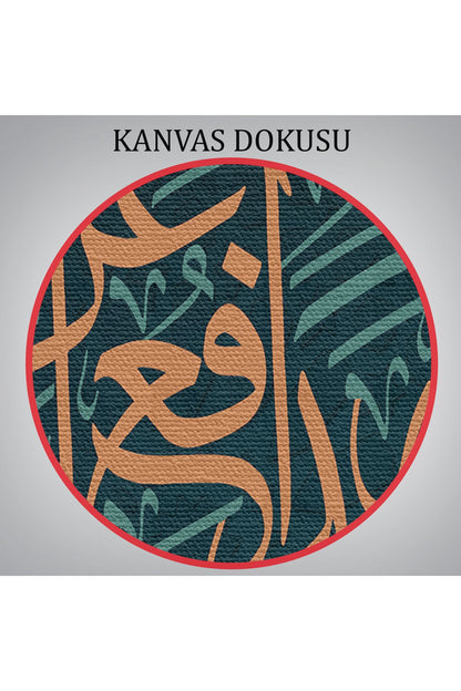 Rabbim, Ben Nefsime Zulmettim, Beni Bağışla (Kasas Suresi 16.Ayet) Tablo-3389