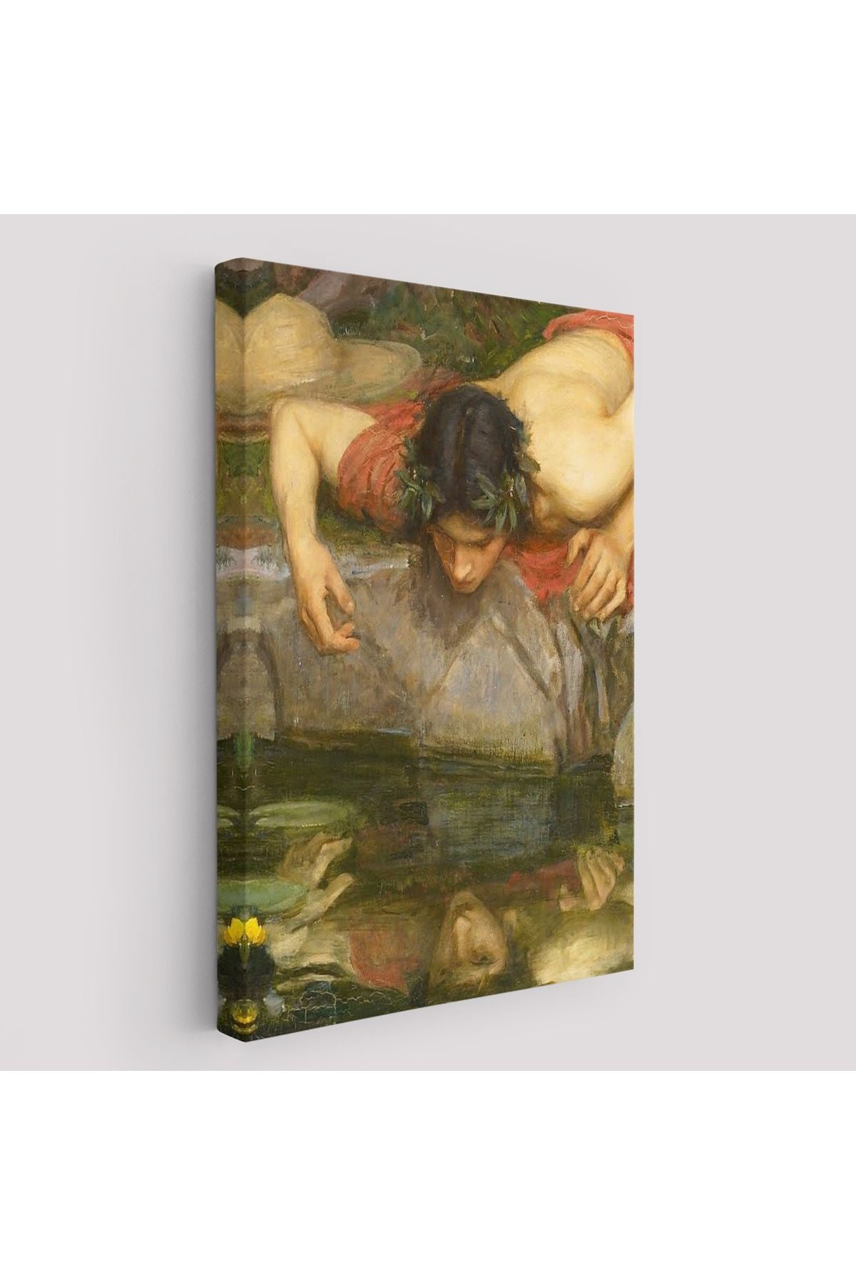 Yankı ve Nergis Ayrıntı Tablosu, John William Waterhouse-6096