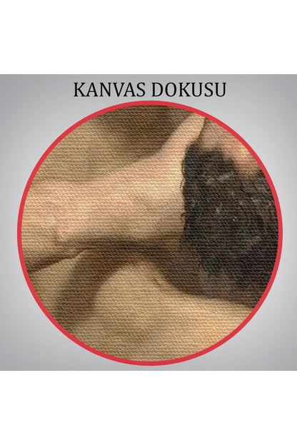 Dante ve Virgil Cehennemde William Adolphe Bouguereau Klasik Kanvas Tablo-5265