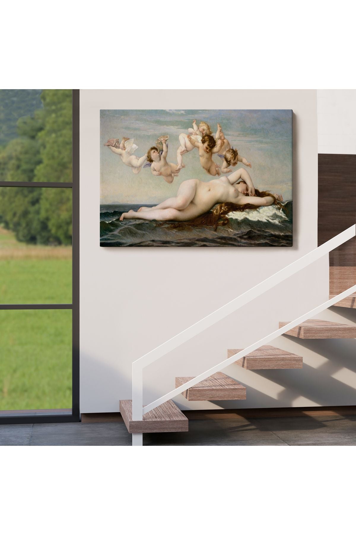 Alexandre Cabanel'in Venüsün Doğuşu İsimli Eseri Kanvas Tablo, The Birth Of Venus-5028