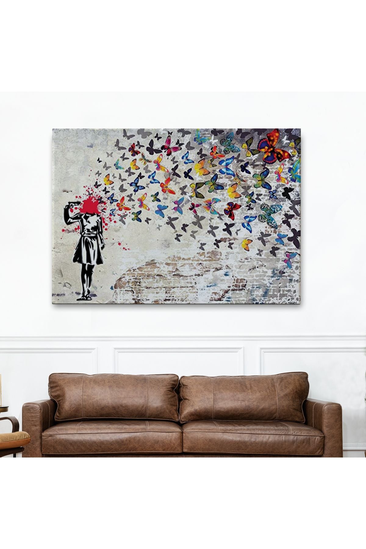 Kelebek Kanvas Tablo
