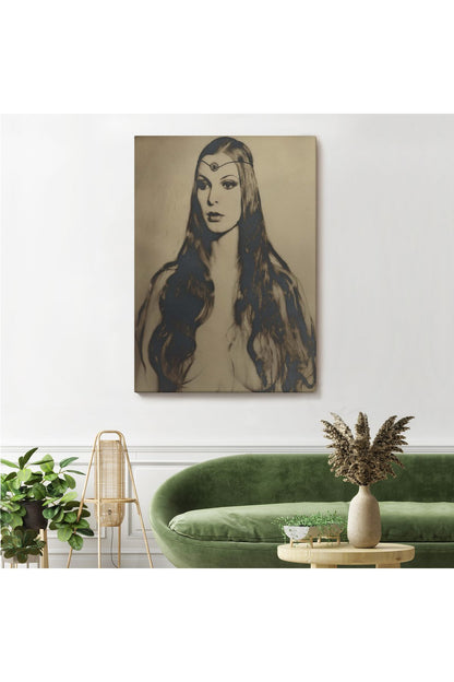 William Mortensen Circe Bir Sihir Tanrıçasıdır Kanvas Tablo-5262