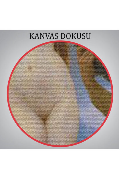 Venüs'ün Doğuşu La Naissance de Vénus Duvar Tablosu-6027