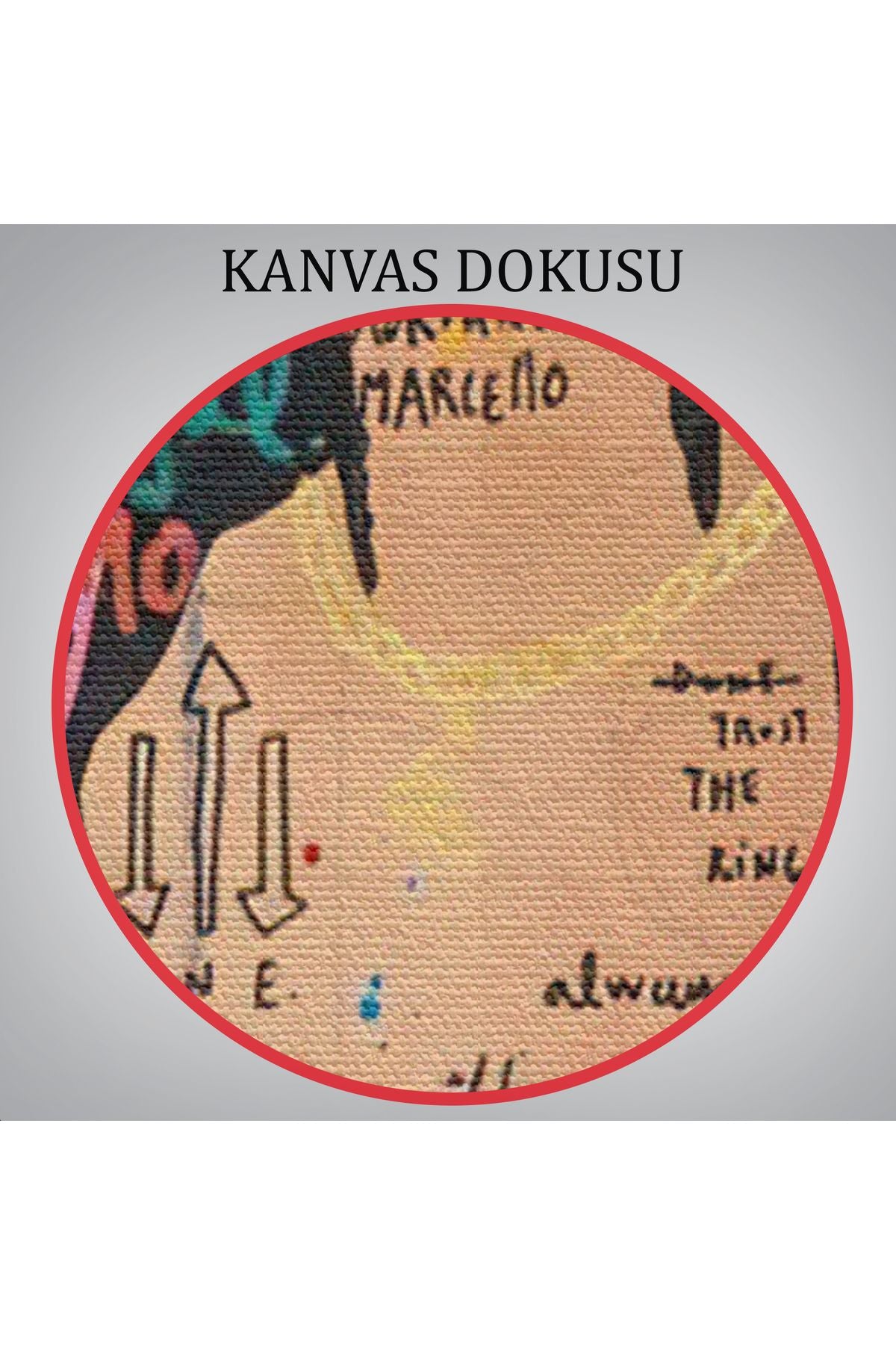 Renkli Mona Lisa Banksy Kanvas Tablo, Sokak Sanatı, Pop Art-5306