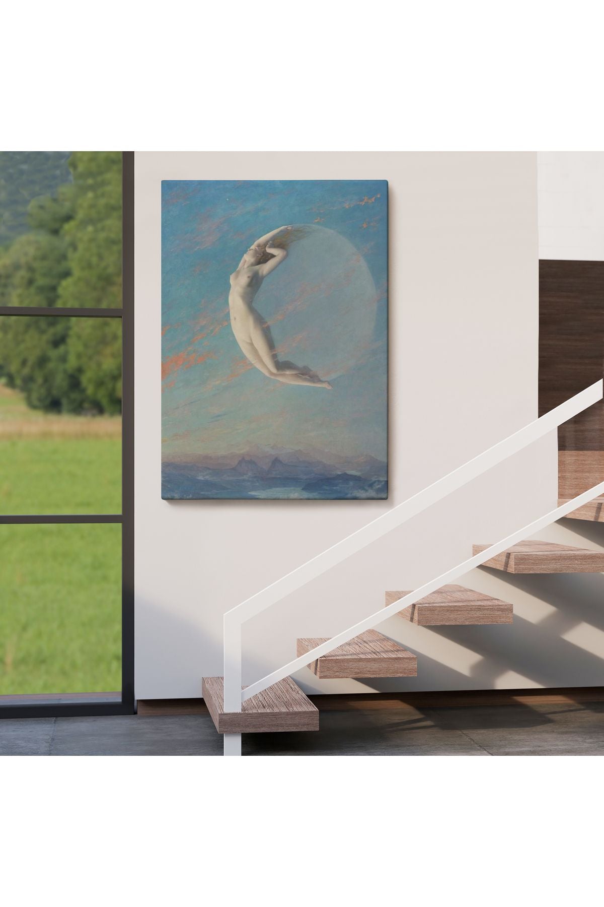 Fransız Ressam Albert Aublet’in “Selene” Adlı Tablosu-6345