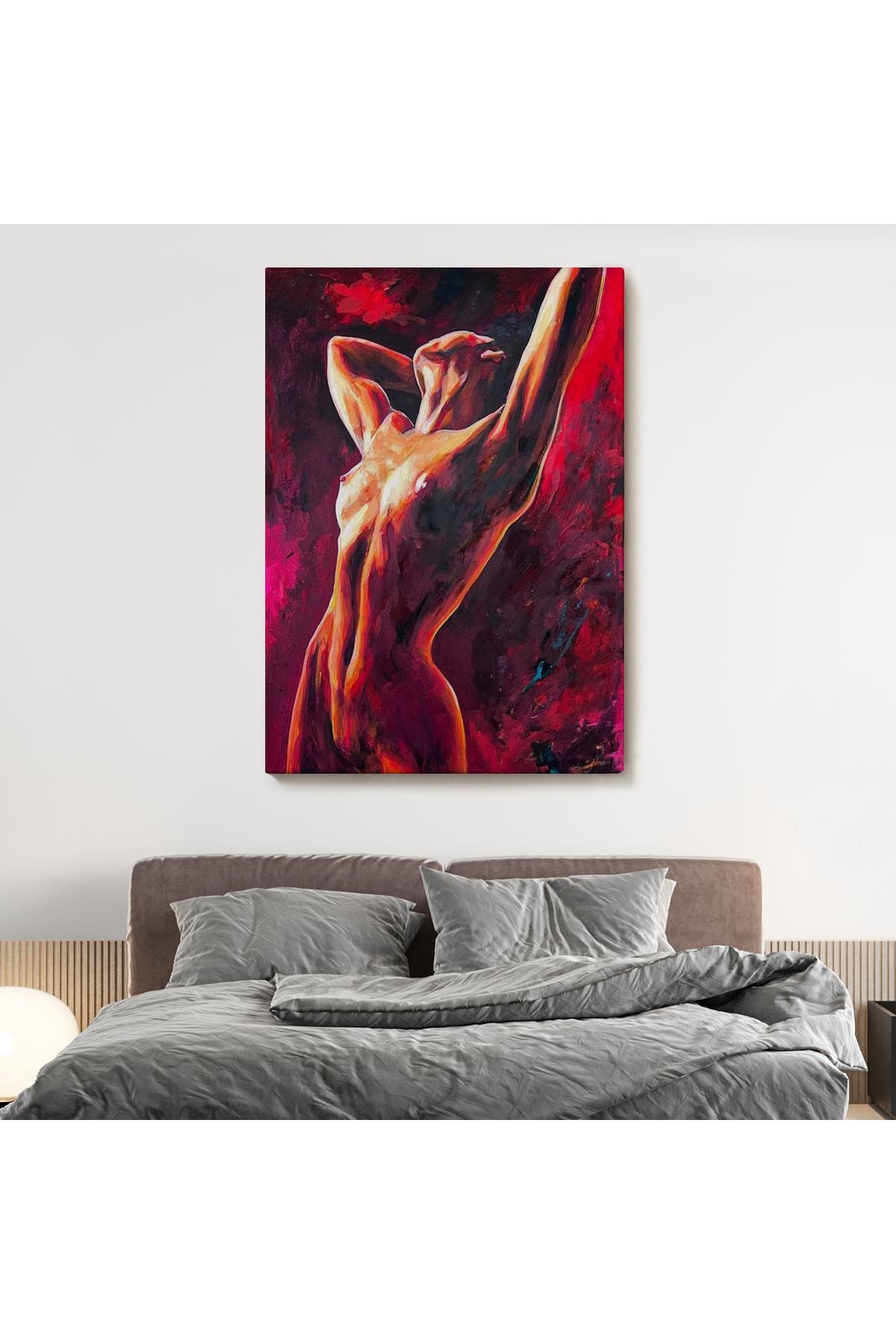 Çıplak Sexi Kadın Dekoratif Duvar Tablosu-6140