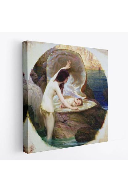 Hz Meryem ve Hz İsa Kanvas Tablo-5869