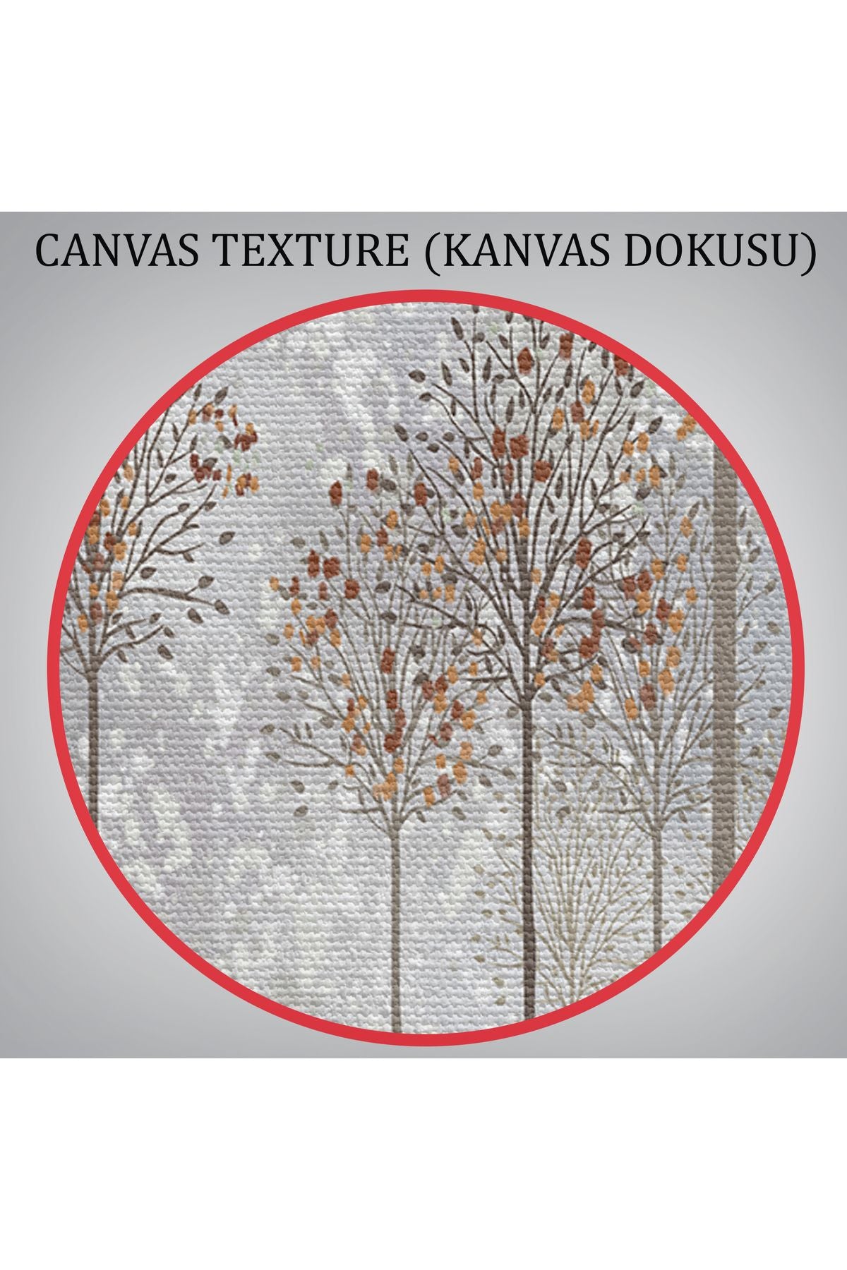 Dekoratif Kanvas Tablo-Ormanda Geyikler Duvar Tablosu 3682