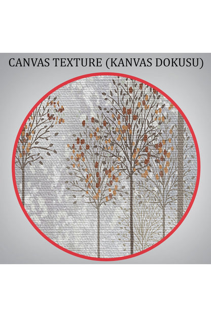 Dekoratif Kanvas Tablo-Ormanda Geyikler Duvar Tablosu 3682