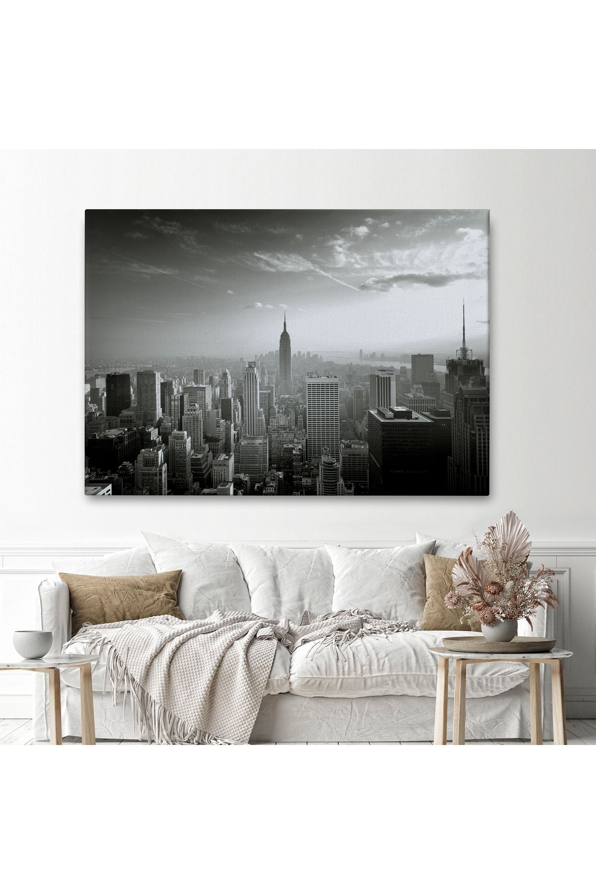 New York Şehir Manzarası Tablosu-6593