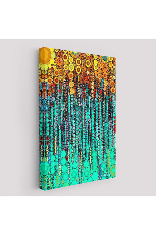 Renkli Sarmaşık Duvar Tablosu-6101