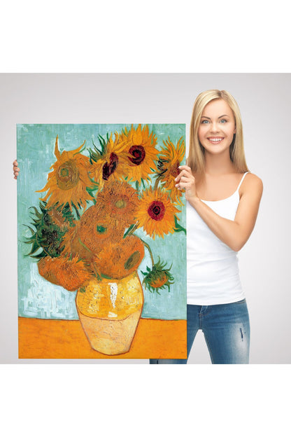 Vincent Van Gogh Ayçiçeği Tablosu-6437