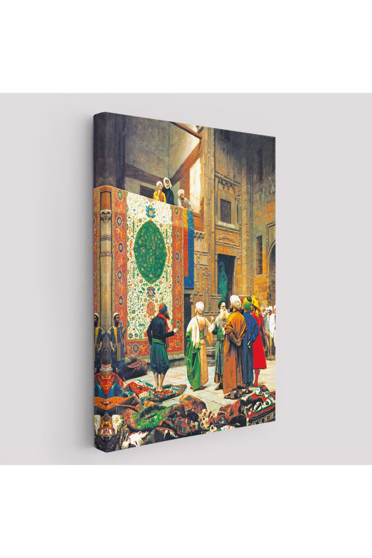 DB  Jean Leon Gerome Halı Tüccarı Duvar Tablosu-6452