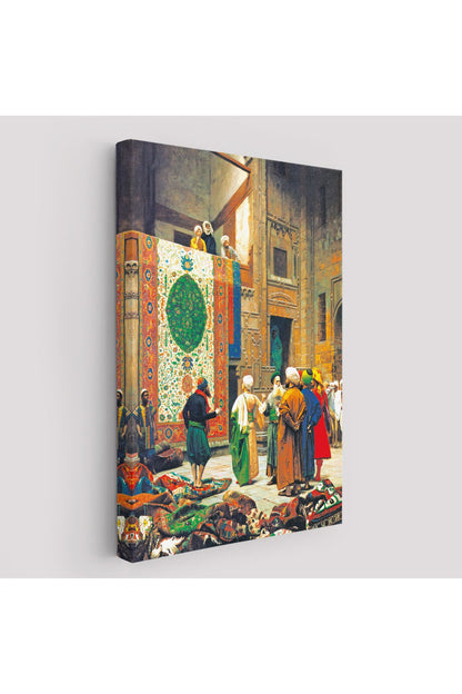 DB  Jean Leon Gerome Halı Tüccarı Duvar Tablosu-6452