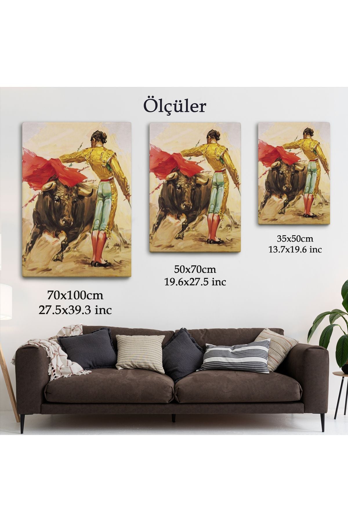 İspanyol Matador Duvar Tablosu-6250