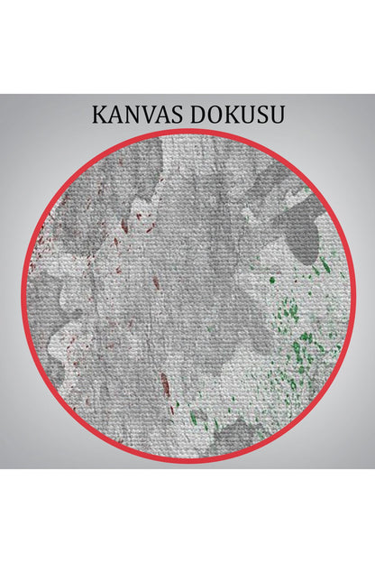 İtalya Bayrağı Kanvas Duvar Tablo, Ev ve Ofis Dekoru, Spor Kulübü, Bar Dekoru-5402