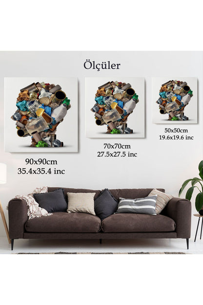 Çöp Adam Farkındalık Tablosu-5881