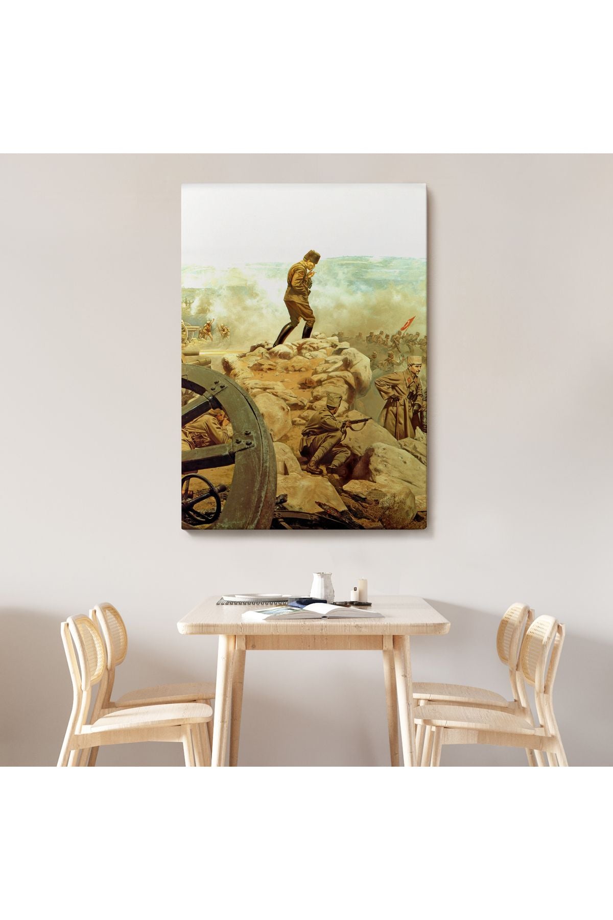 Atatürk ve Büyük Taarruz Duvar Tablusu-6463