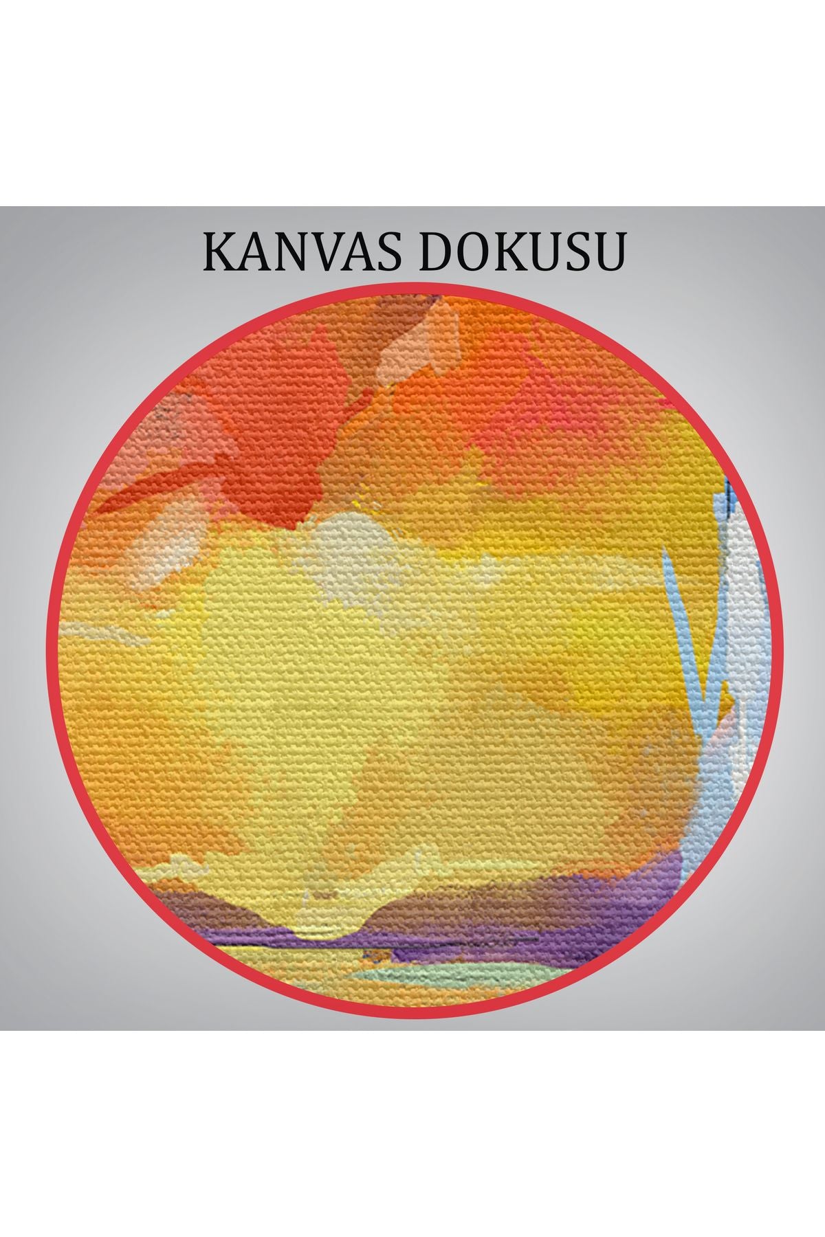 Denizdeki Yelkenli Yağlıboya Görünüm Dekoratif Kanvas Duvar Tablosu-3615