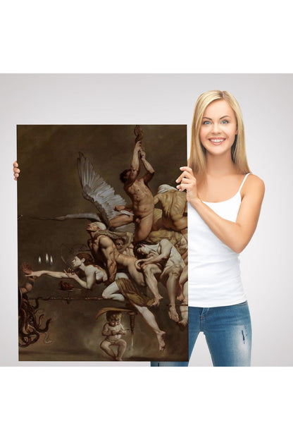 Roberto Ferri'in Kırık Zevkler I?simli Eseri Duvar Tablosu-6182