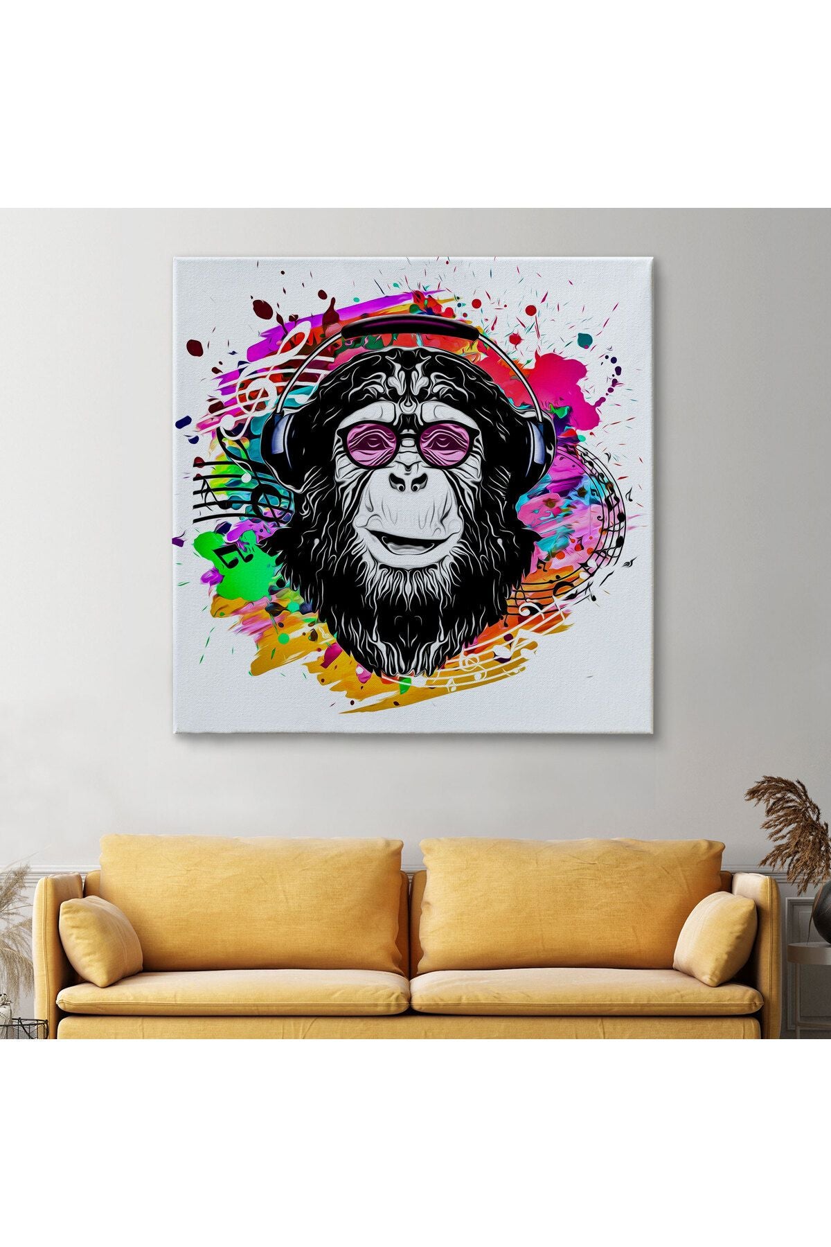 Dj Maymun Kanvas Tablo-5063