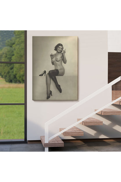 William Mortensen Tarafından Külkedisi Kanvas Tablo-5261