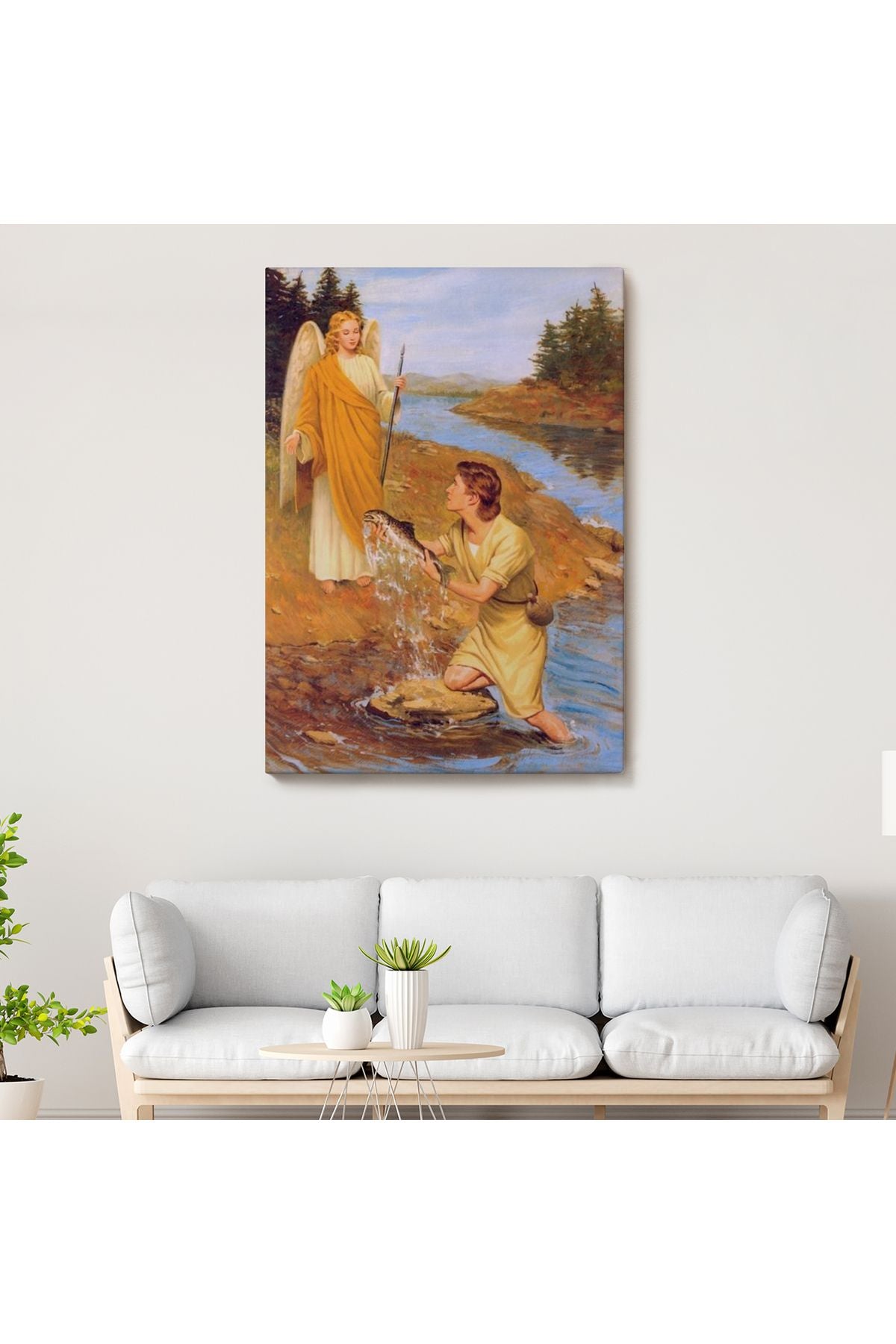 Başmelek Aziz Raphael Duvar Tablosu-6360