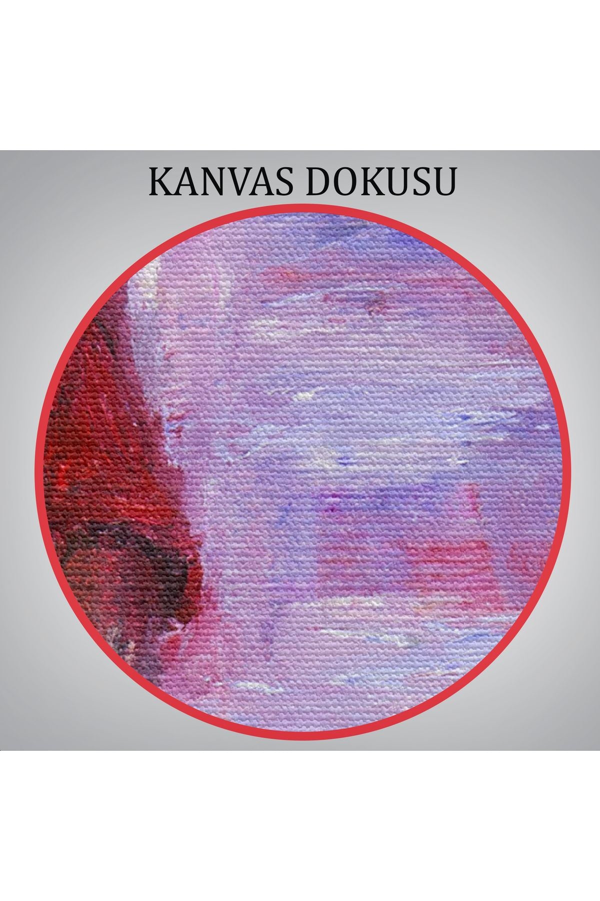 DB  Gece Lambası Altında Şemsiyeli Kız Tablosu-5978