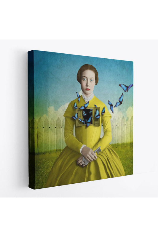 Ruhların Uçmasına İzin Ver, Gerçeküstü Sanat Kanvas Tablo-5853