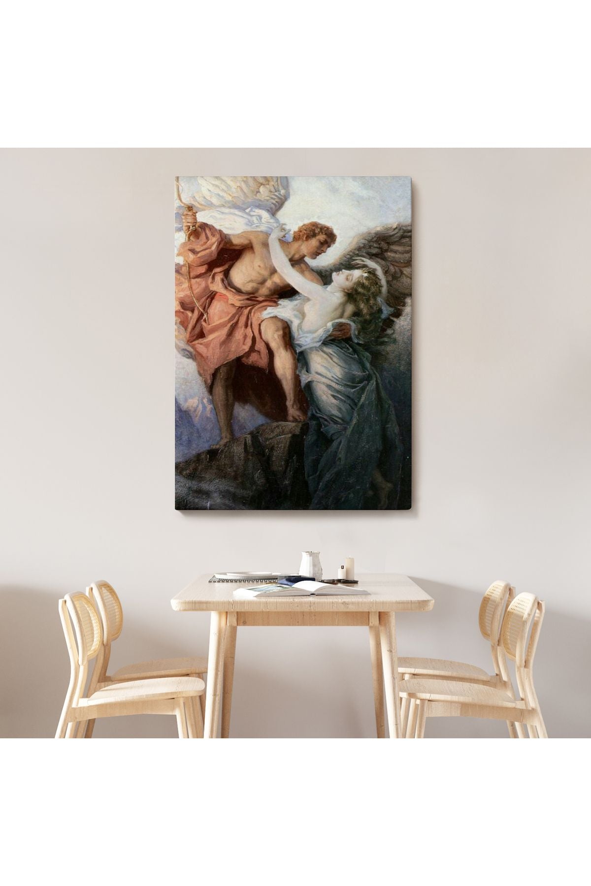 Gün Doğumu Yıldızı Herbert James Draper Dekoaratif Duvar Tablosu-6148