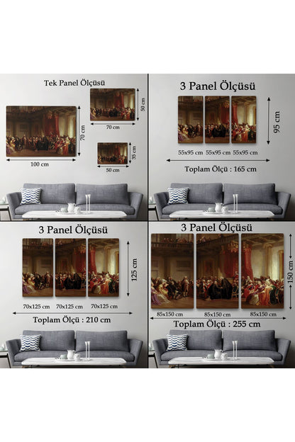 Benjamin Franklin Danışma Meclisi Huzuruna Çıkıyor Tablosu-6542