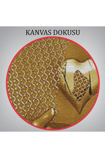 Romantik Beden, Aşk Sanatı, Altın Duvar Dekoru, 3D Efektli Altın İnsan-5366