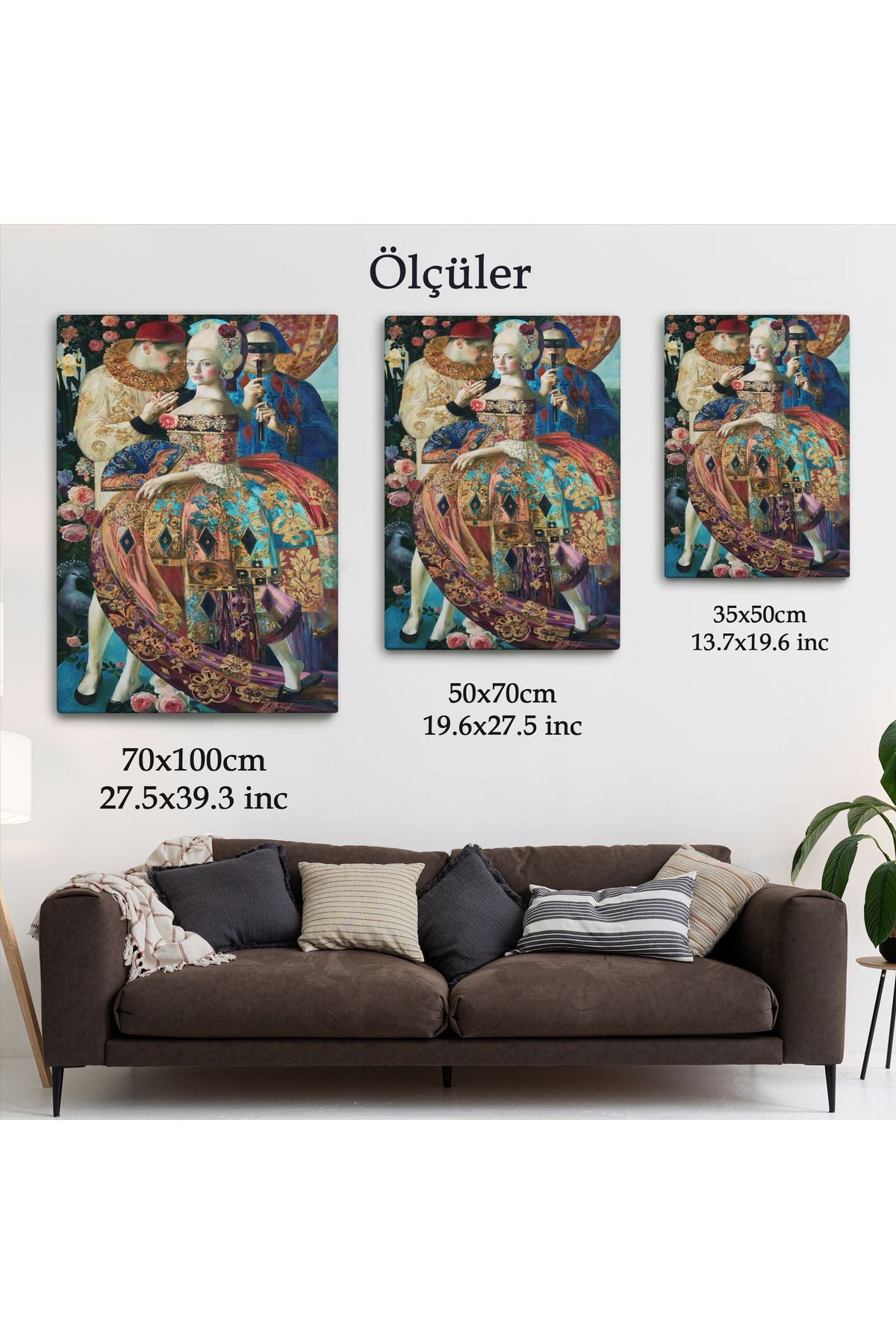 Olga Suvorova Dekoratif Duvar Tablosu-6346