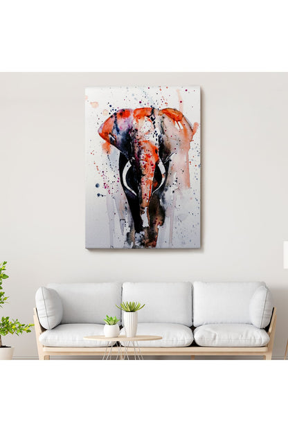 Fil Dekoratif Kanvas Tablo-5962