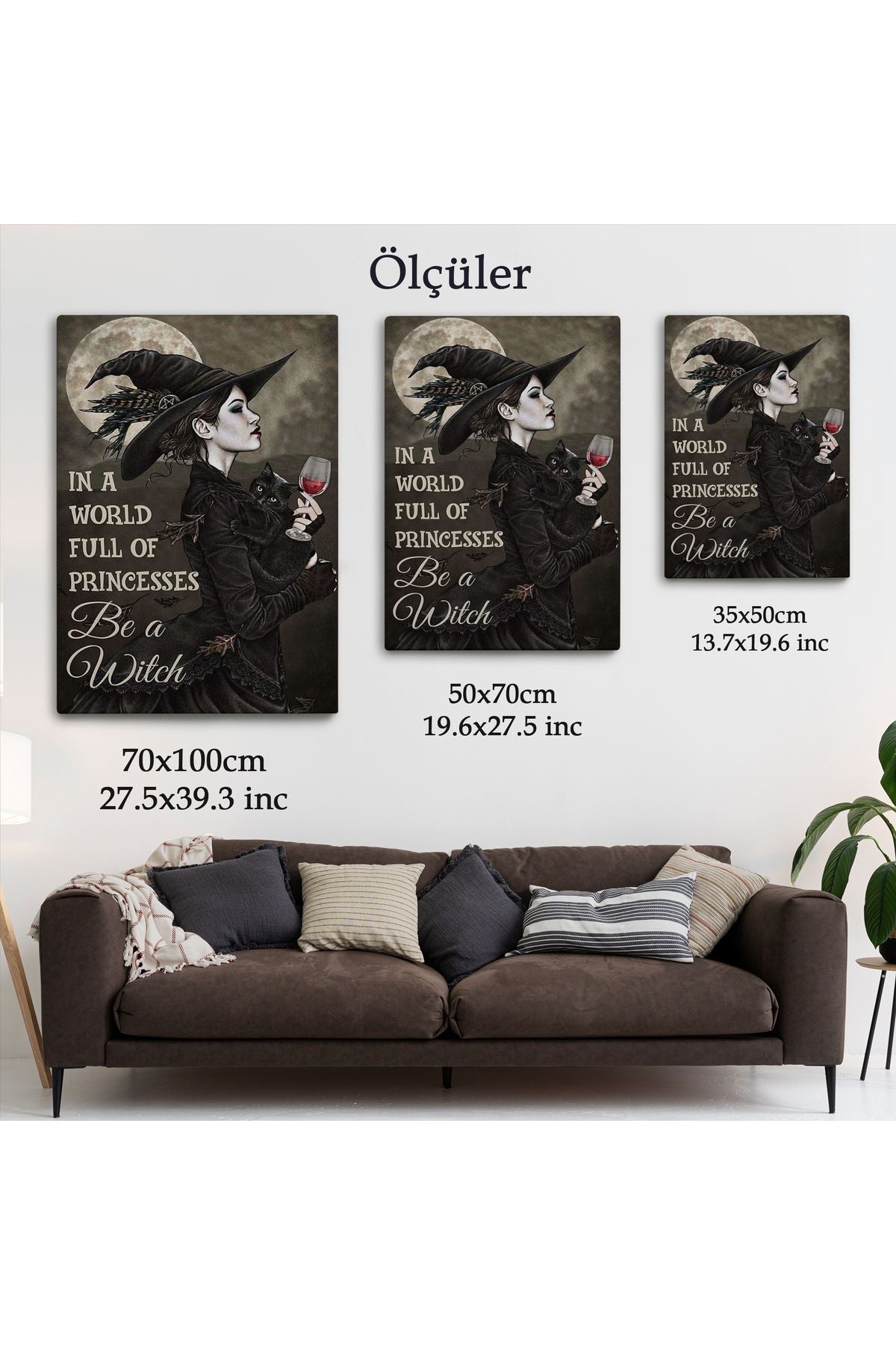 İn a World Full Of Princsses Be a Witch, Prensesle Dolu Bir Dünyada Cadı Ol Tablo-6176