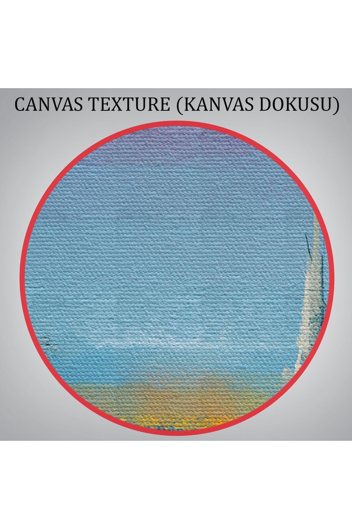 Renkli Deniz Üzerindeki Yelkenliler Duvar Tablosu-3728