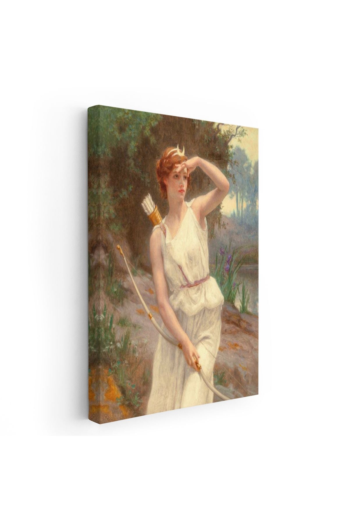 Guillamume Seignac Diana Roma Mitolojisinde Av Tanrıçası Duvar Tablosu-6056