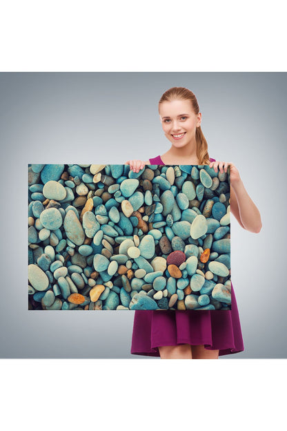Deniz Taşı Dekoratif Kanvas Duvar Tablosu-3495