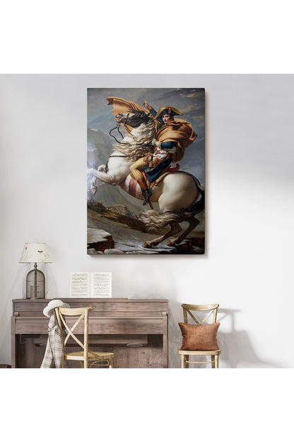 Bonaparte Franchissant le Grand-Saint-Bernard Tablosu-6296