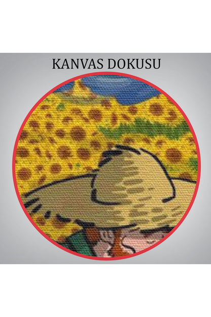 Vincent van Gogh Temalı İllüstrasyon Tablosu-6361