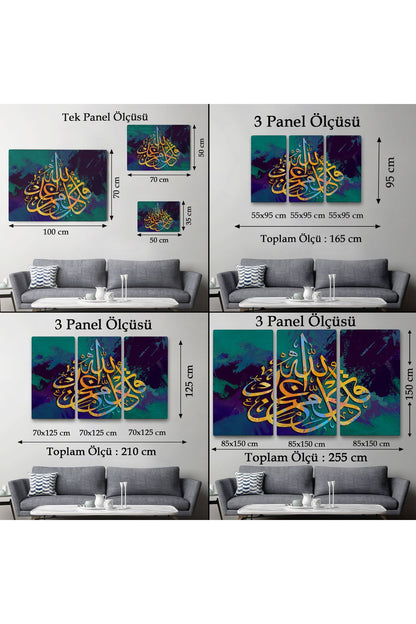 trndry seri001 Modern Dini Dekoratif Kanvas Tablo-3382