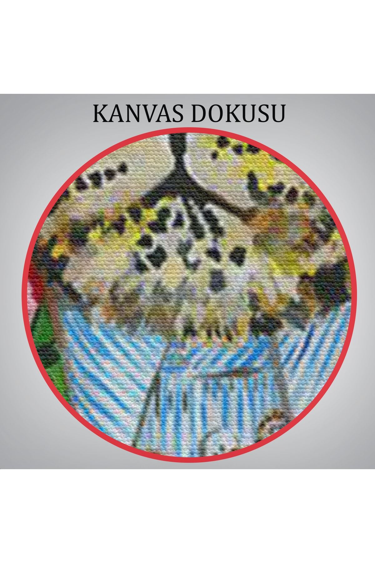 Kokoş Leopar, Çiçek Taçlı Sosyetik Leopar Tablosu -6325