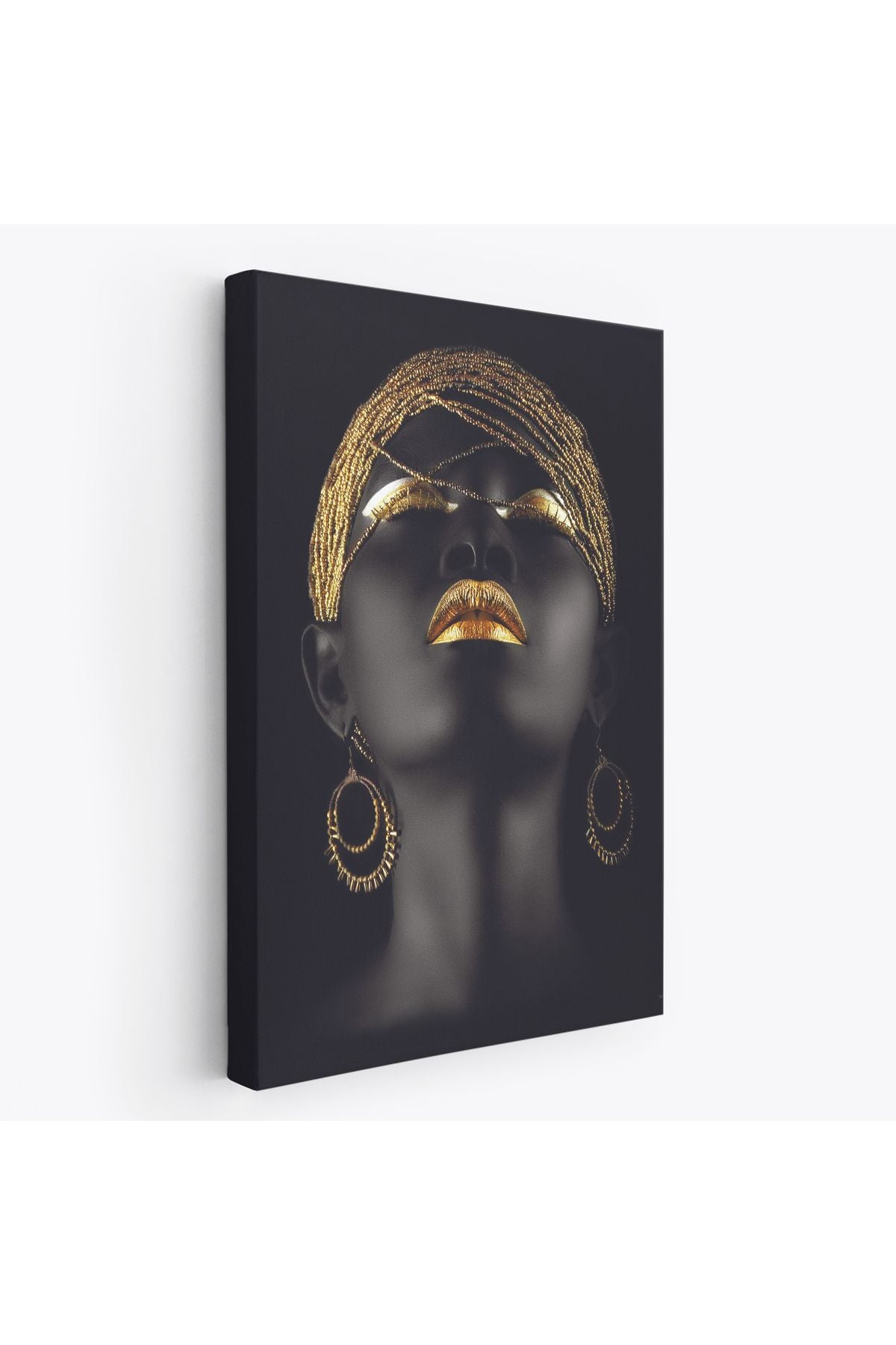 Kadın Yaylera Dekoratif Kanvas Tablo-4975