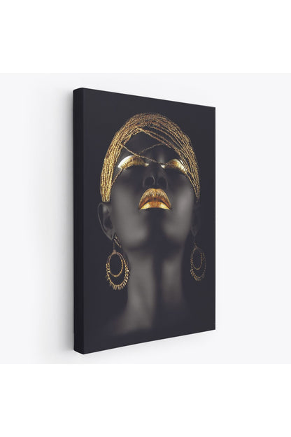 Kadın Yaylera Dekoratif Kanvas Tablo-4975